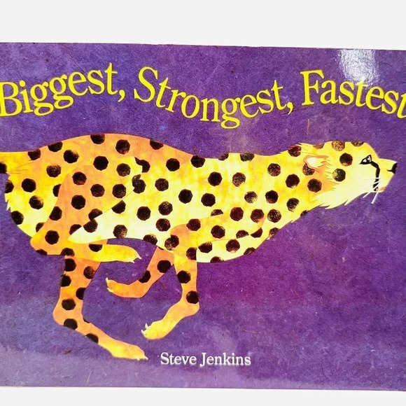 BIGGEST, STRONGEST, FASTEST Book By Steve Jenkins Paperback Brand New - Picture 1 of 2